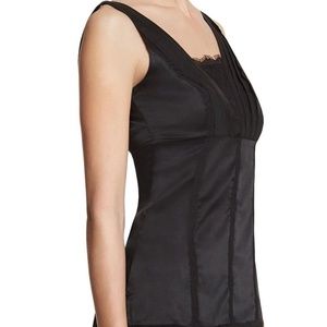 NWOT-   Black Silk Top by WHBM